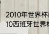 2010年世界杯西班牙小组赛成绩（2010西班牙世界杯夺冠过程）