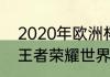 2020年欧洲杯所有比分结果（2020王者荣耀世界冠军杯赛程）