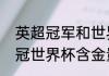 英超冠军和世界杯哪个含金量高（欧冠世界杯含金量排名）