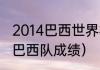 2014巴西世界杯八强（俄罗斯世界杯巴西队成绩）