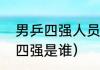 男乒四强人员是哪四人（亚洲杯男单四强是谁）