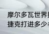 摩尔多瓦世界排名第几（18年世界杯捷克打进多少名）