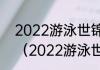 2022游泳世锦赛花样游泳比赛项目（2022游泳世锦赛有多少国家参加）