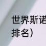 世界斯诺克排名（2022斯诺克最新排名）