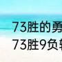 73胜的勇士阵容有没有杜兰特（勇士73胜9负输给谁）