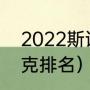 2022斯诺克世锦赛排名（2022斯诺克排名）
