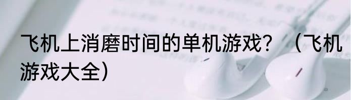飞机上消磨时间的单机游戏？（飞机游戏大全）