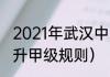 2021年武汉中乙有多少支球队（中乙升甲级规则）