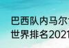 巴西队内马尔世界排名（内马尔实力世界排名2021）