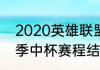 2020英雄联盟八强赛程（2020msc季中杯赛程结果）