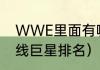 WWE里面有哪些主要人物（wwe一线巨星排名）