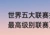 世界五大联赛排名（世界足球公认的最高级别联赛）