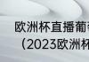 欧洲杯直播葡萄牙和冰岛什么时间踢（2023欧洲杯预选赛一共几轮）