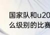 国家队和u20有什么区别（u20是什么级别的比赛）