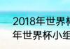 2018年世界杯全部比赛分数（2018年世界杯小组积分榜）