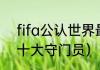 fifa公认世界最强十大门将（西班牙十大守门员）