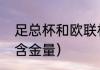 足总杯和欧联杯含金量（女排欧联杯含金量）