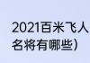 2021百米飞人冠军（牙买加现役短跑名将有哪些）