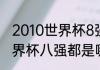 2010世界杯8强比分详情（2010年世界杯八强都是哪国）