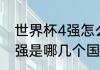 世界杯4强怎么产生（2022世界杯四强是哪几个国家）