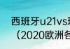 西班牙u21vs瑞士四分之一就一场吗（2020欧洲各国华人数量排名）