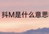 抖M是什么意思呀（抖m是什么体质）