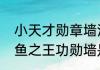 小天才勋章墙活动勋章怎么获得（咸鱼之王功勋墙是什么）