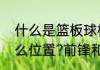 什么是篮板球标准（打篮板球的是什么位置?前锋和后卫有什么差别）