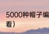 5000种帽子编织（毛线帽子怎么戴好看）
