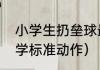 小学生扔垒球最远方法（垒球投掷教学标准动作）
