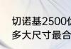 切诺基2500优缺点（切诺基2500改多大尺寸最合适）