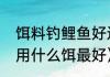饵料钓鲤鱼好还是麦粒好（钓锦鲤鱼用什么饵最好）