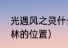 光遇风之灵什么时候出现（光遇风之林的位置）