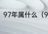 97年属什么（97年出生的属相是啥）