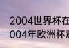 2004世界杯在那个国家举办（关于2004年欧洲杯意大利队）