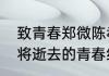 致青春郑微陈孝正大结局（致我们终将逝去的青春结局是什么）