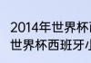 2014年世界杯西班牙战绩？（2014年世界杯西班牙小组赛成绩？）