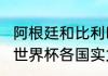阿根廷和比利时离得远吗？（2022年世界杯各国实力排名？）