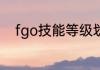 fgo技能等级划分？（fgo武则天）