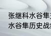 张继科水谷隼交手记录？（张继科和水谷隼历史战绩？）