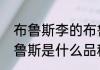 布鲁斯李的布鲁斯是什么意思？（布鲁斯是什么品种？）