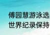 傅园慧游泳选手？（女子100米仰泳世界纪录保持者？）