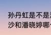 孙丹虹是不是潘晓婷的徒弟？（刘沙沙和潘晓婷哪个台球打的好？）
