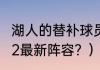 湖人的替补球员都是谁？（求湖人2012最新阵容？）