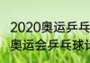 2020奥运乒乓球共几个项目？（东京奥运会乒乓球计分规则？）