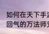如何在天下手游玩转法系双职？听20回气的万法师兄讲解装培心得