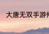 大唐无双手游仲夏资料片热血正燃