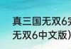 真三国无双6完美存档用法？（三国无双6中文版）