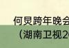 何炅跨年晚会跟着唱的歌曲是什么？（湖南卫视2023年跨年晚会）