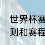 世界杯赛制规则详细介绍（世界杯规则和赛程讲解）